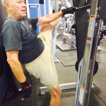 Larry still flexible at 80 after 14 years